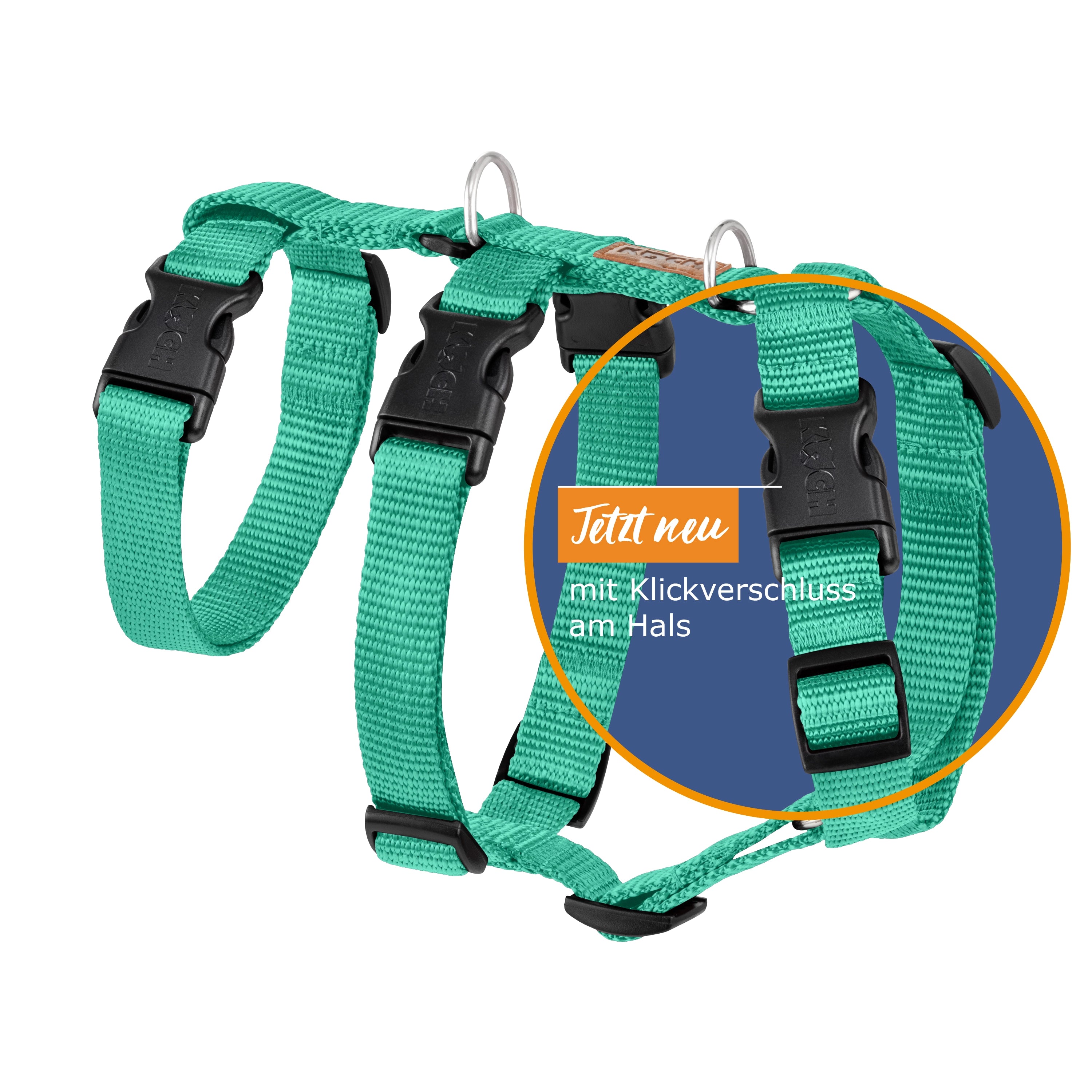 KOCH Comfort Sicherheitsgeschirr, Panikgeschirr mint #farbe_mint
