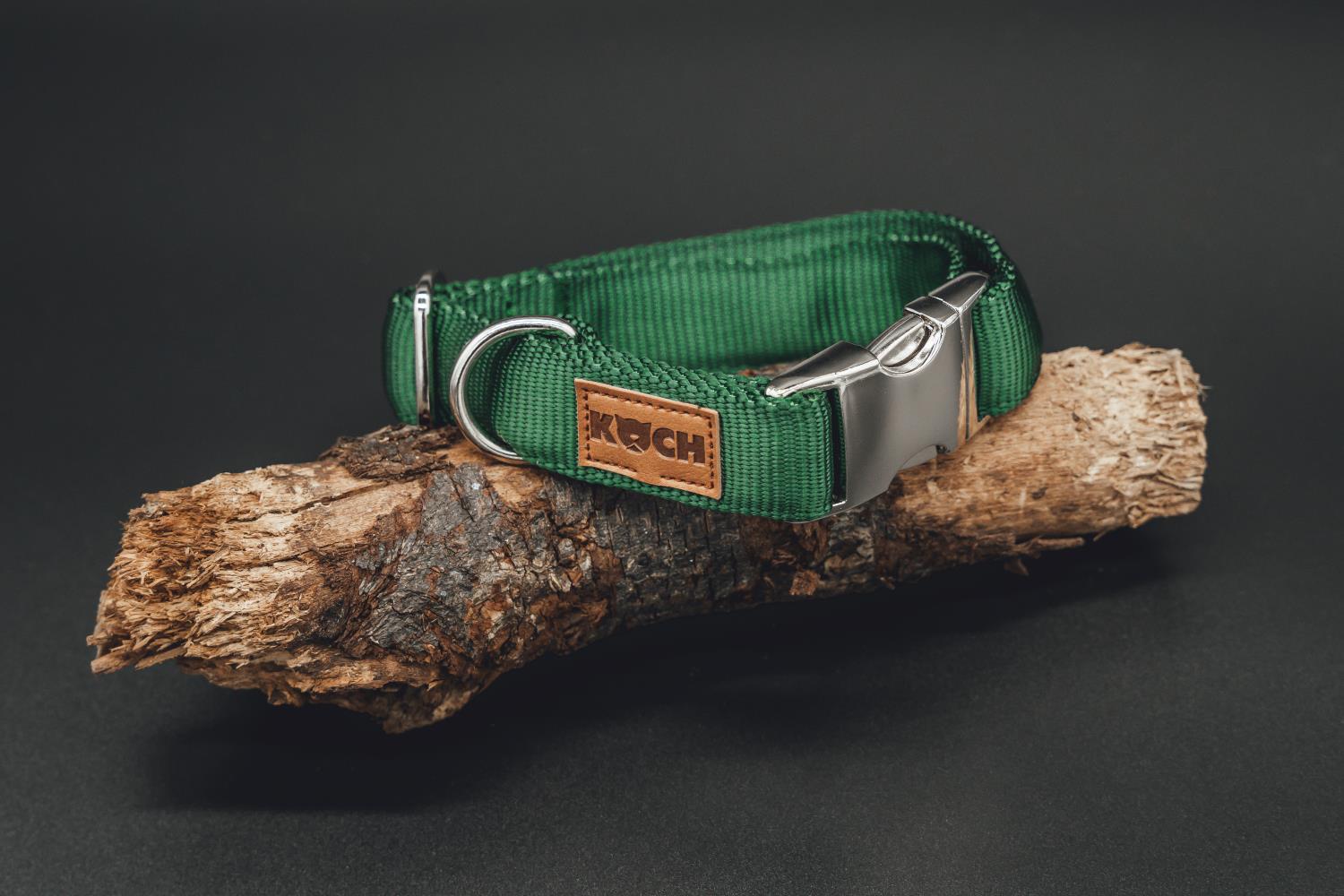 KOCH Hundehalsband mit Alu-Klick Verschluss