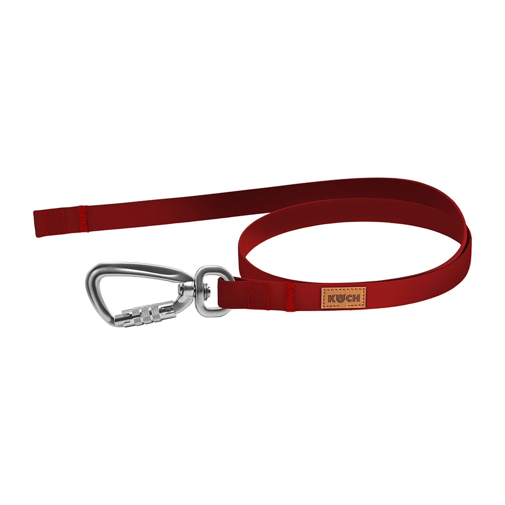 Safety Trainingsleine 1 Meter ohne Handschlaufe #farbe_rot