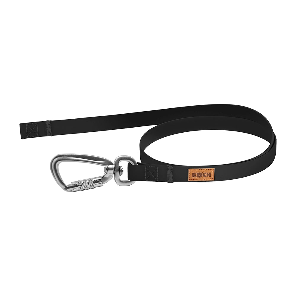 Safety Trainingsleine 1 Meter ohne Handschlaufe #farbe_schwarz
