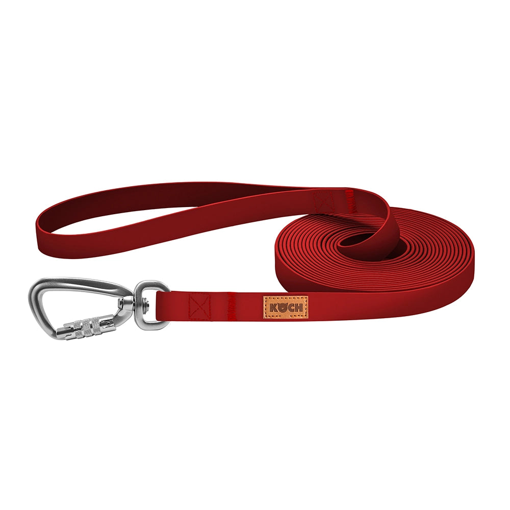 Safety Waterproof Schleppleine wasserfest mit Handschlaufe #farbe_rot