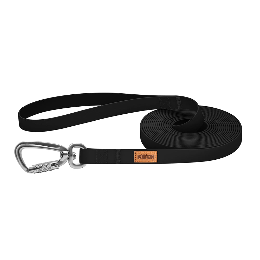 Safety Waterproof Schleppleine wasserfest mit Handschlaufe #farbe_schwarz