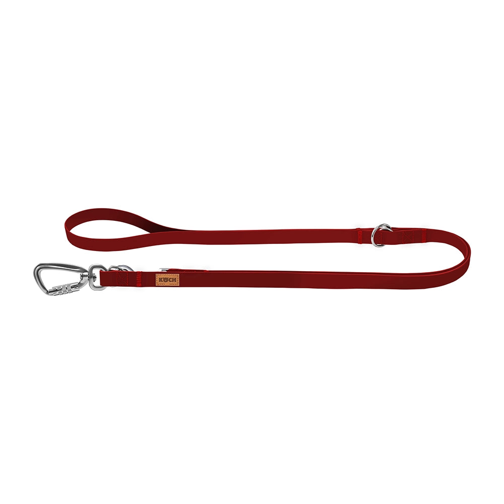 Safety Waterproof Hundeleine 2 & 3 Meter verstellbar #farbe_rot