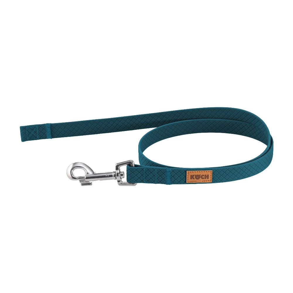 KOCH Waterproof Trainingsleine wasserfest 1 Meter petrol ohne Handschlaufe #farbe_petrol ohne Handschlaufe