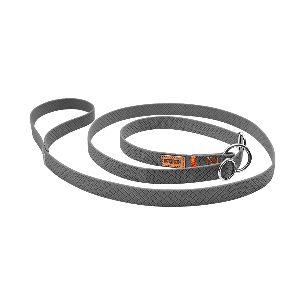 Retrieverleine WATERPROOF von KOCH Wasserfest in Farbe grau #farbe_grau