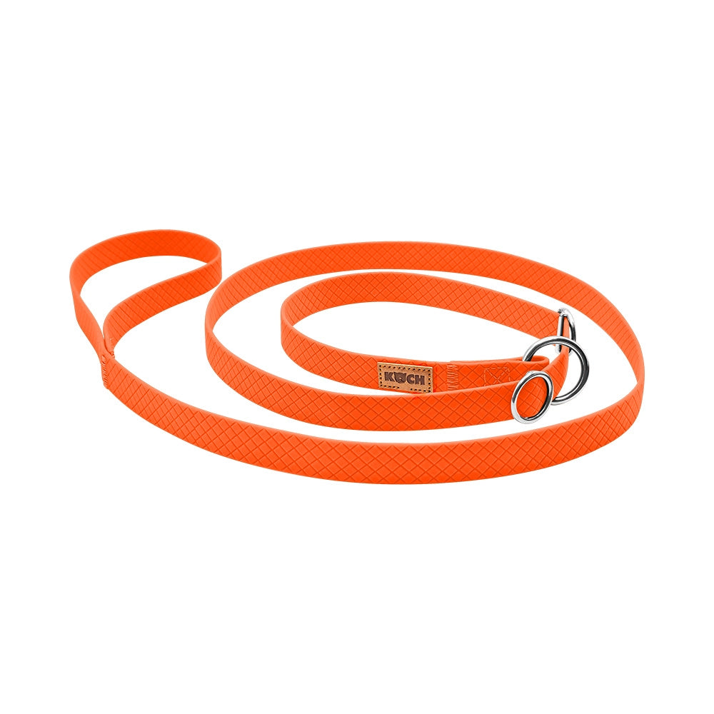 Retrieverleine WATERPROOF von KOCH Wasserfest in Farbe neonorange #farbe_neonorange