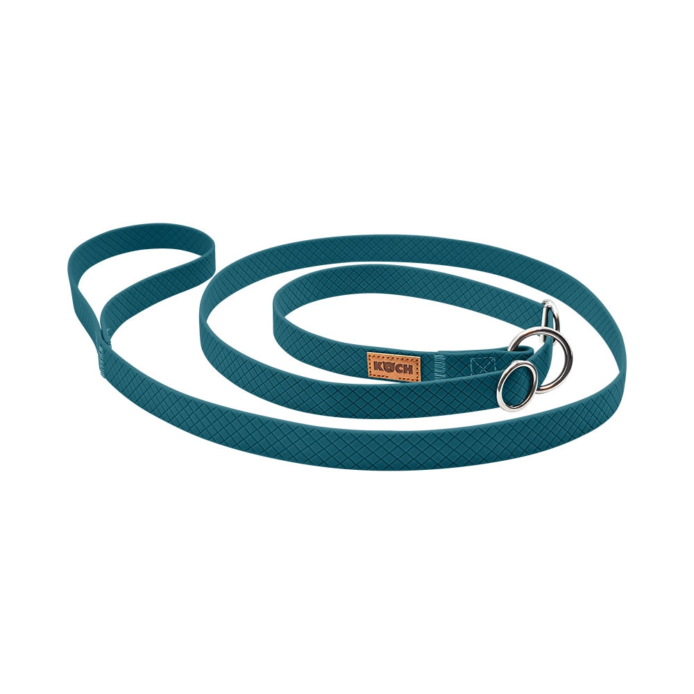 Retrieverleine WATERPROOF von KOCH Wasserfest in Farbe petrol #farbe_petrol
