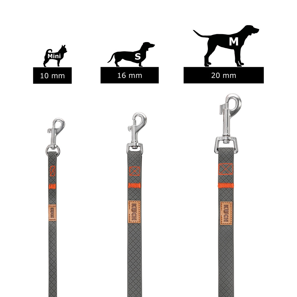 KOCH Waterproof Trainingsleine wasserfest 1 Meter