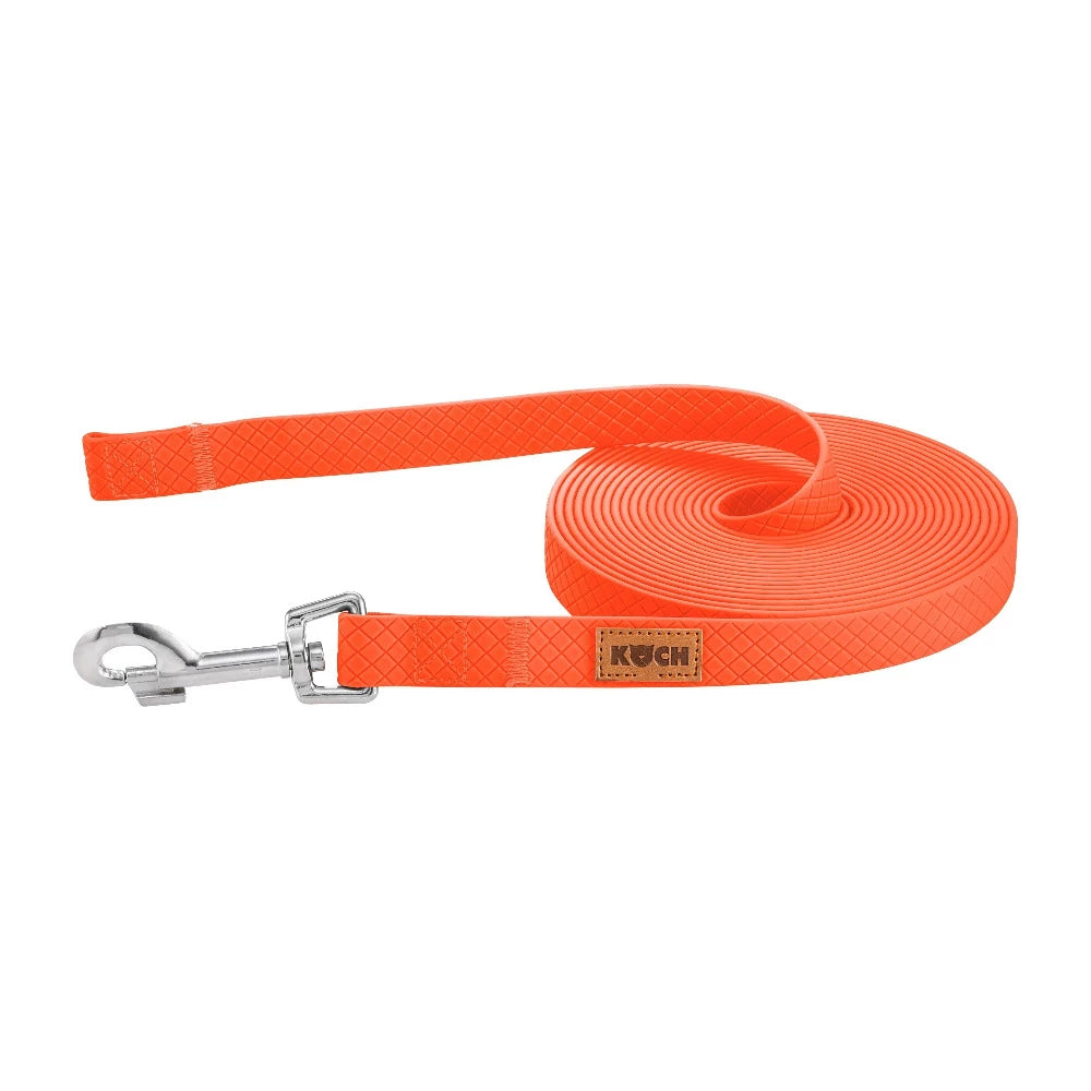 KOCH Waterproof Schleppleine wasserfest neonorange ohne Handschlaufe #farbe_neonorange