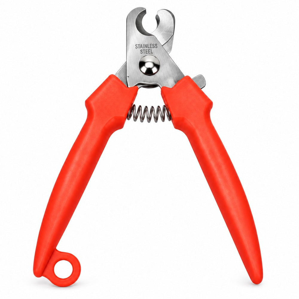 Krallenzange für Hunde in orange