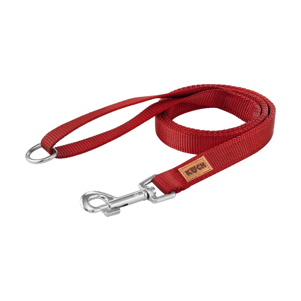 KOCH Classic Plus Stadtleine 1 & 1,20 Meter rot #farbe_rot