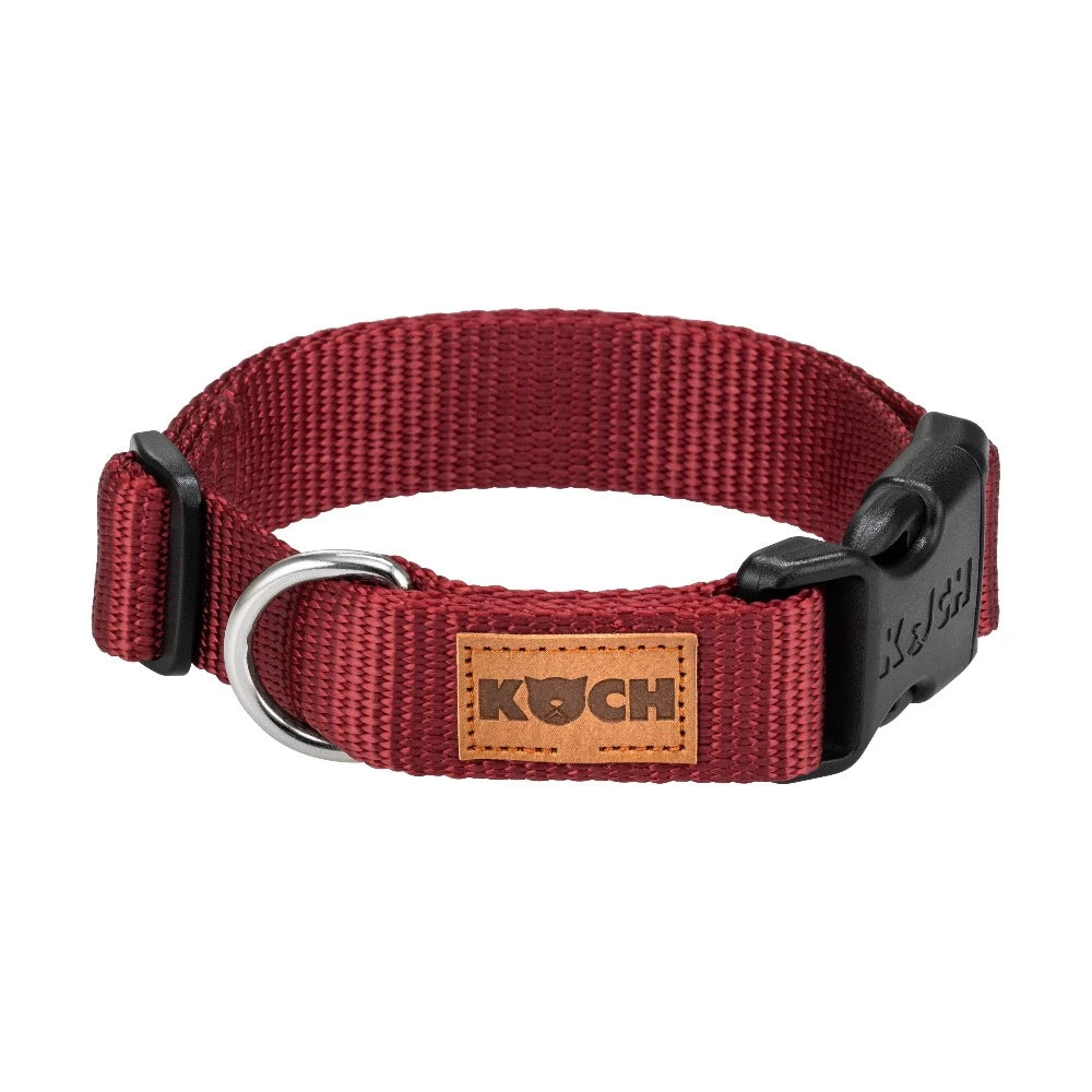 KOCH Comfort Hundehalsband bordeaux #farbe_bordeaux