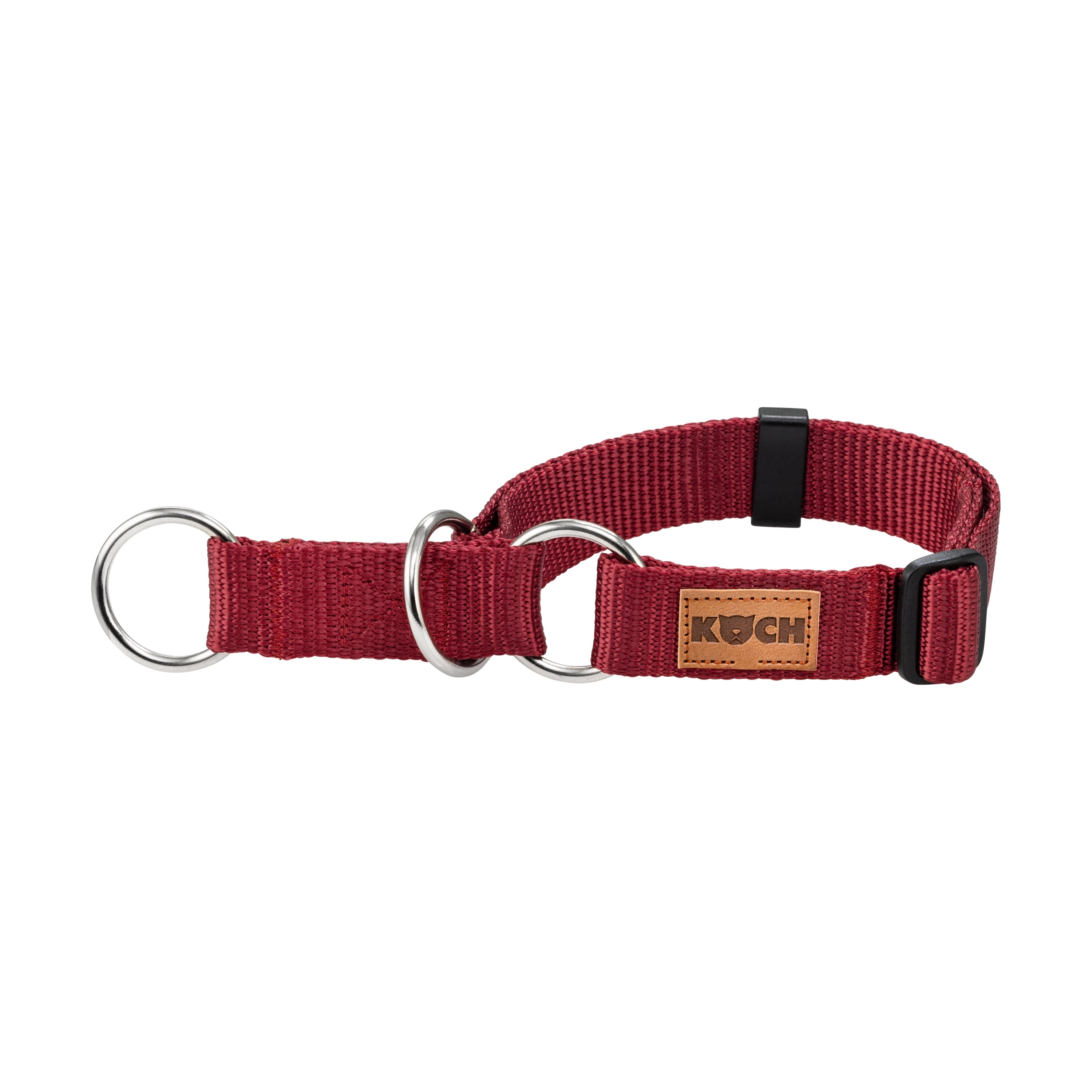 KOCH Comfort Zugstopp-Halsband bordeaux #farbe_bordeaux