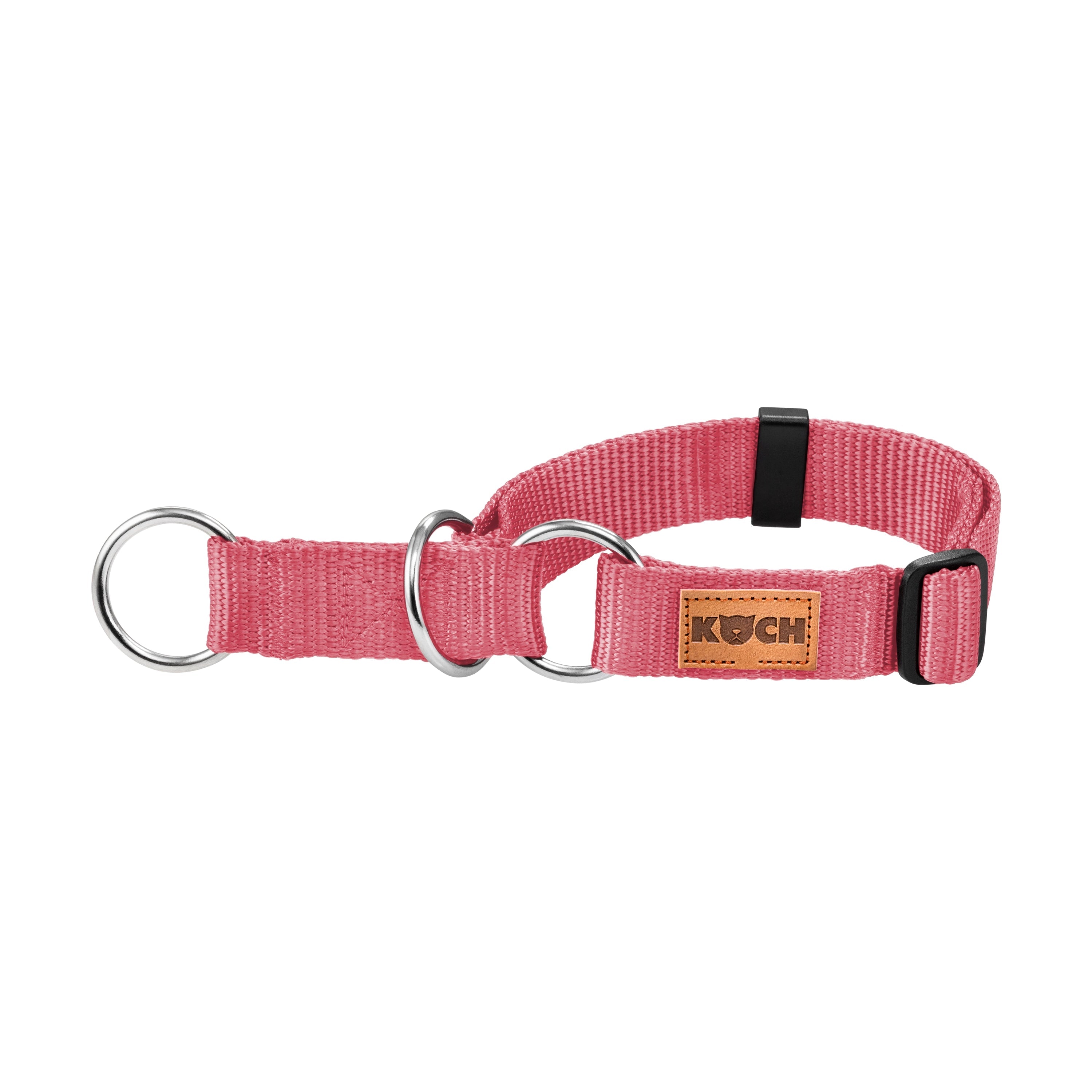 KOCH Comfort Zugstopp-Halsband flamingo pink #farbe_flamingo pink