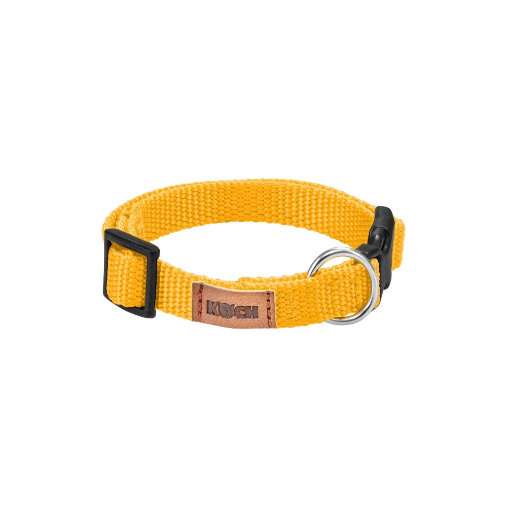 KOCH Mini Hundehalsband gelb #farbe_gelb