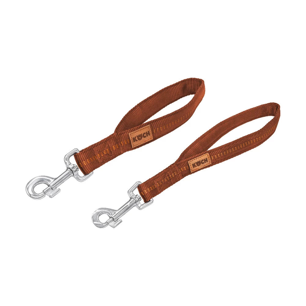 KOCH Premium Kurzführer gepolstert kupfer mit Kennfäden #farbe_kupfer mit Kennfäden