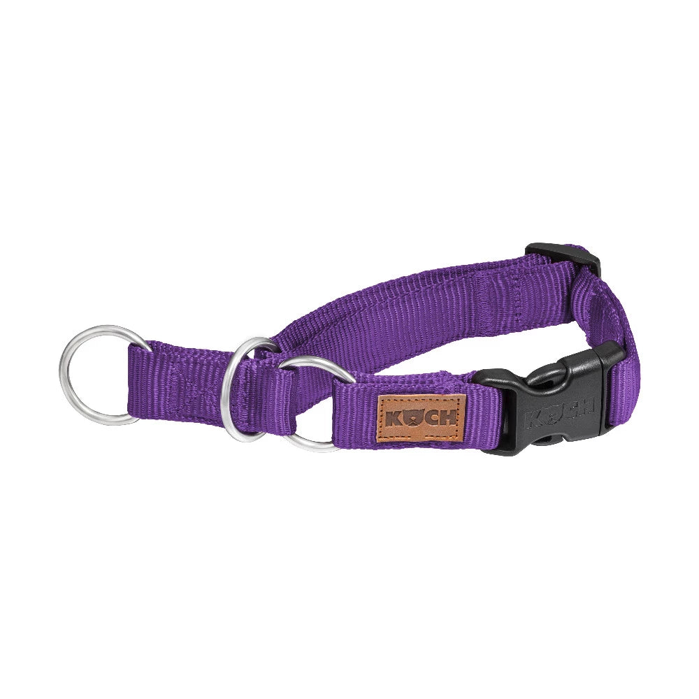 KOCH Premium Zugstopp-Halsband gepolstert lila #farbe_lila