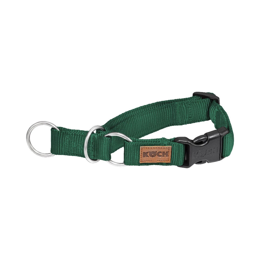 KOCH Premium Zugstopp-Halsband gepolstert grün #farbe_grün