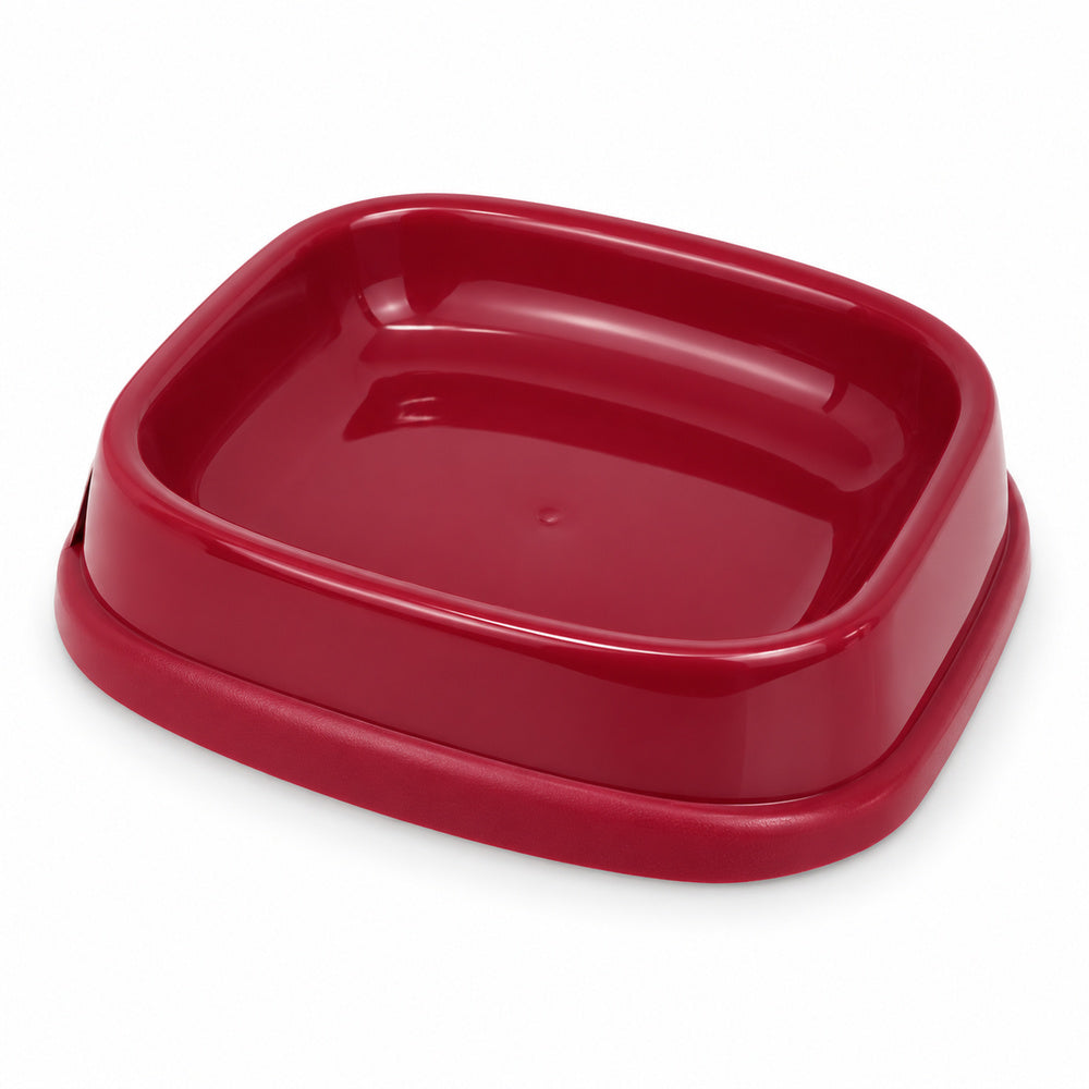 "Brunch" Katzennapf in verschiedenen Farben | Anti-Slip | rot