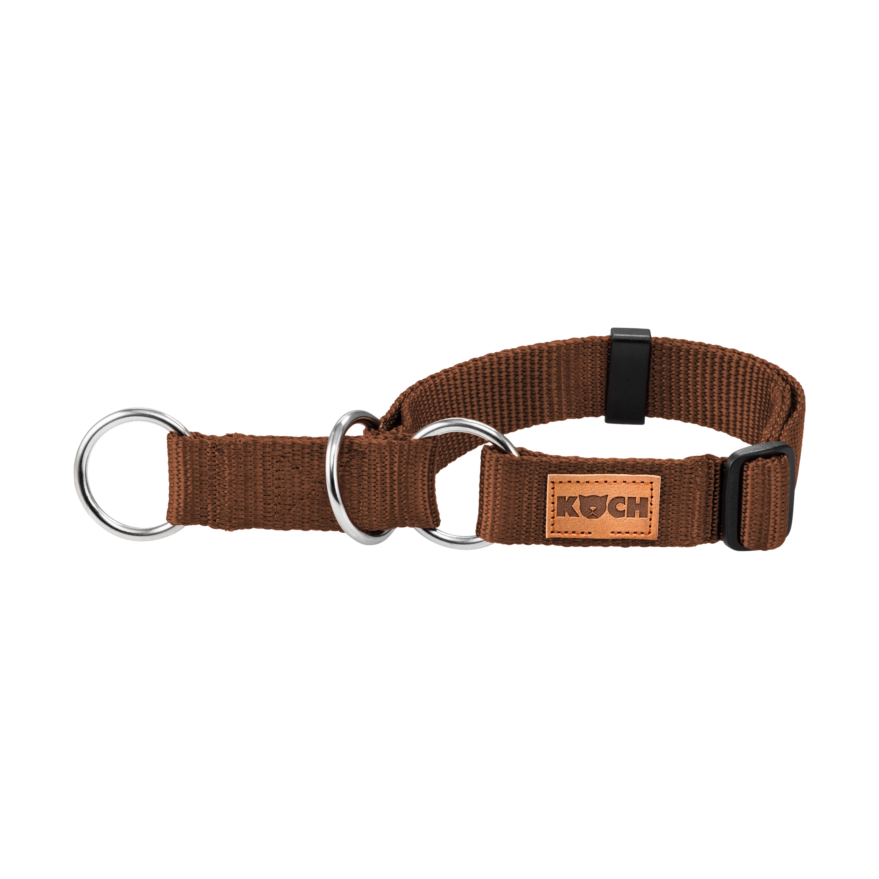 KOCH Comfort Zugstopp-Halsband dunkelbraun #farbe_dunkelbraun