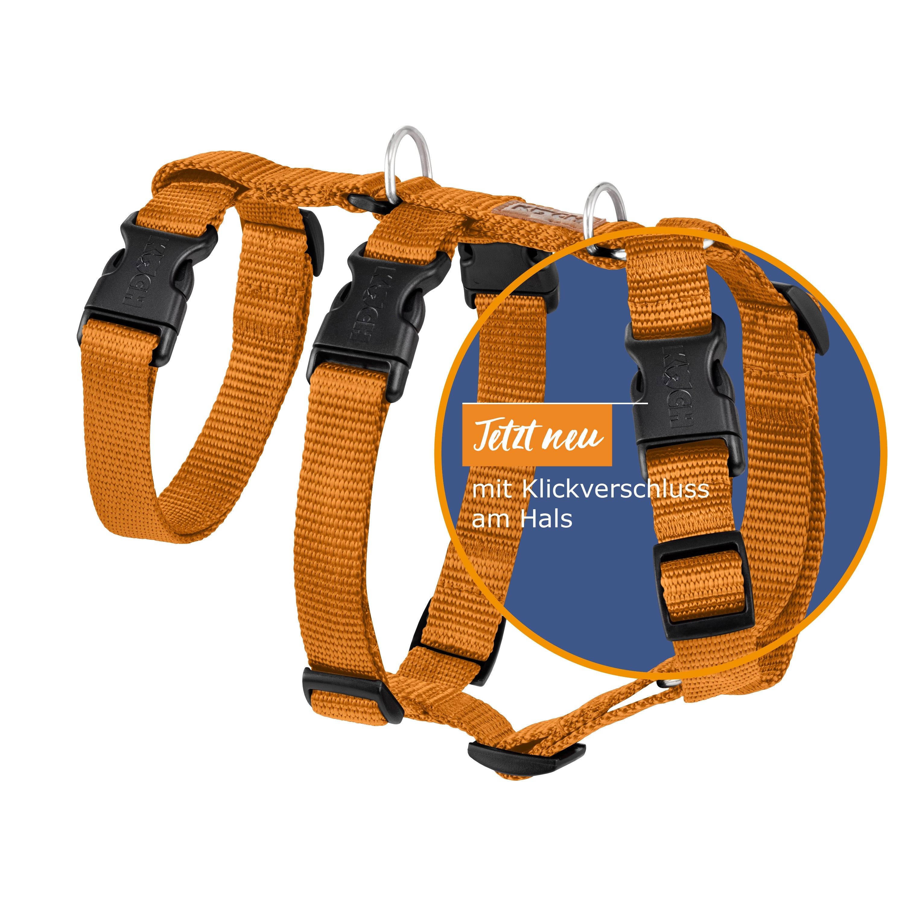 KOCH Comfort Sicherheitsgeschirr, Panikgeschirr gold #farbe_gold