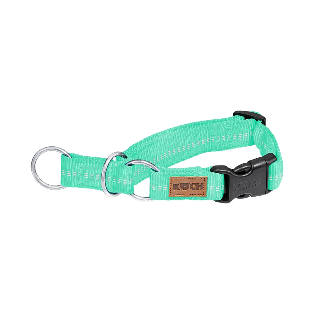 KOCH Premium Zugstopp-Halsband gepolstert mint mit Kennfäden #farbe_mint mit Kennfäden