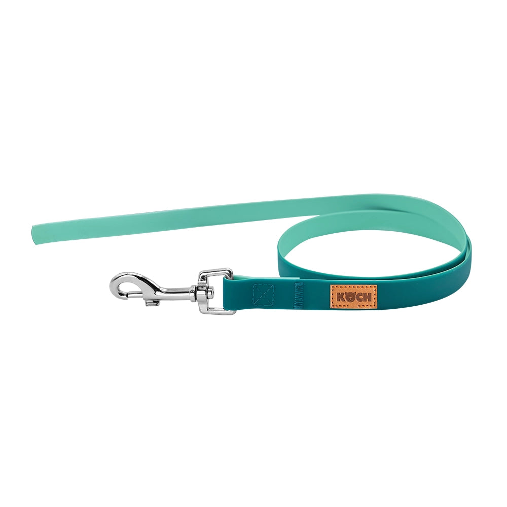 KOCH Trainingsleine Bicolor 1 Meter ohne Handschlaufe in Farbe türkis/mint #farbe_türkis/mint