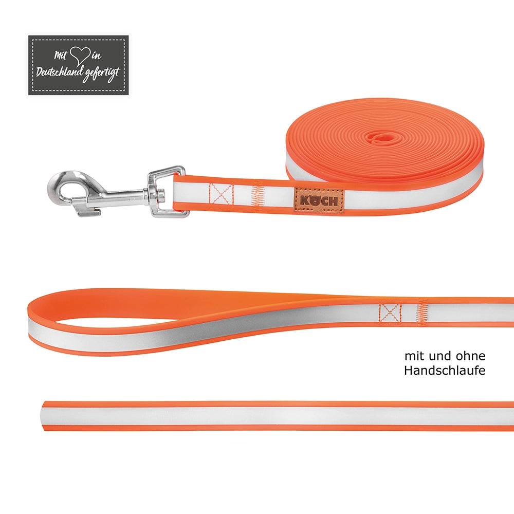 KOCH Waterproof Trainingsleine reflektierend 1 Meter