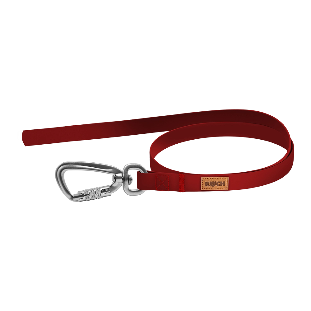 Safety Trainingsleine 1 Meter ohne Handschlaufe #farbe_rot