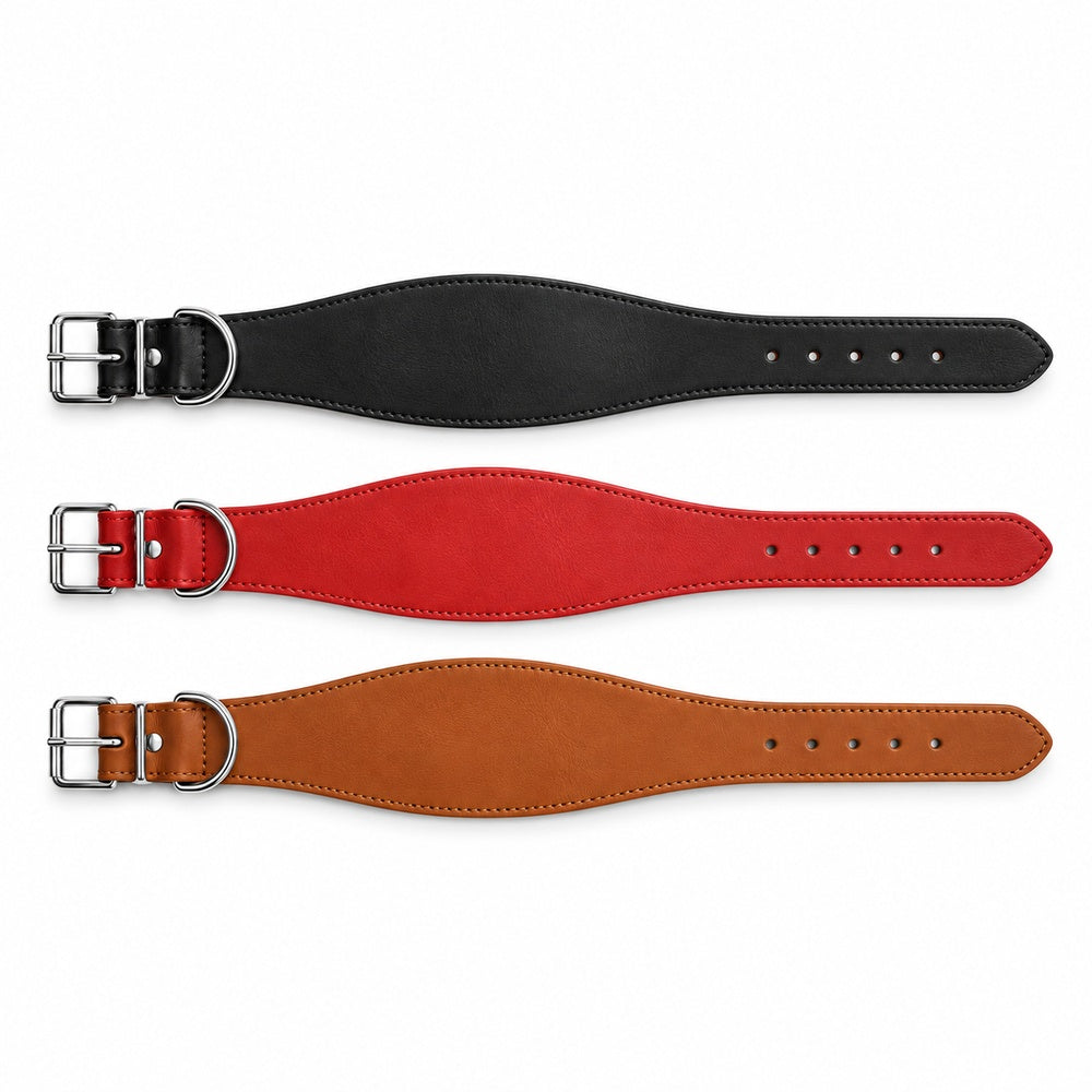 Windhund-Halsband aus Leder