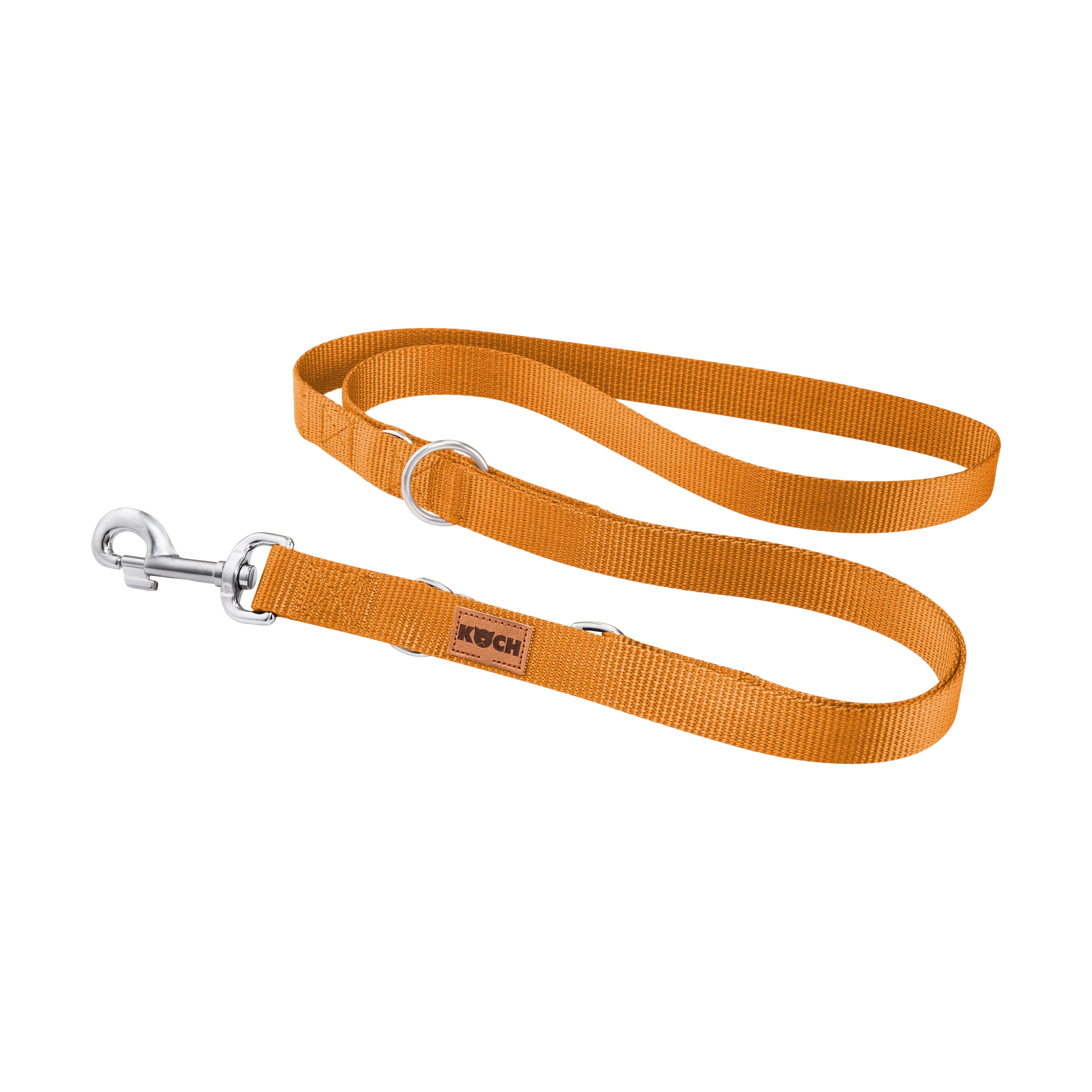 KOCH Comfort Hundeleine 2 & 3 Meter verstellbar gold #farbe_gold