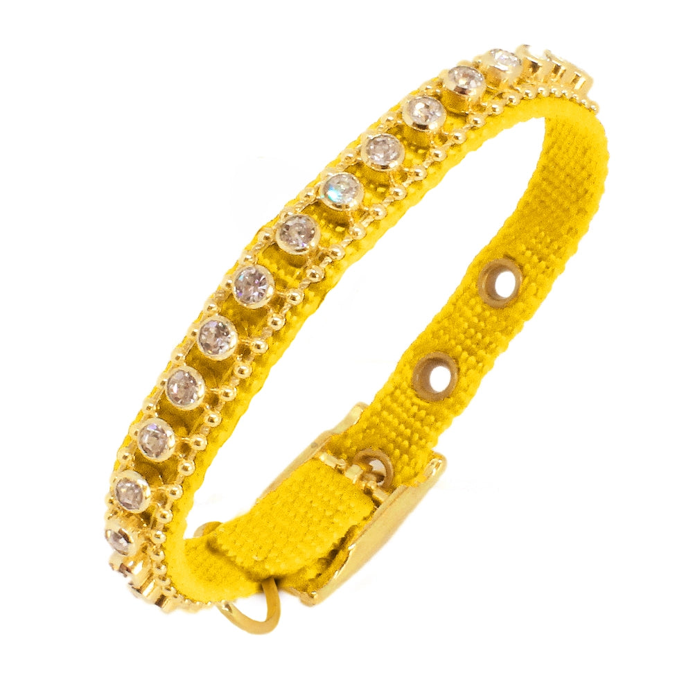 KOCH Starlight Halsband blau #farbe_gelb