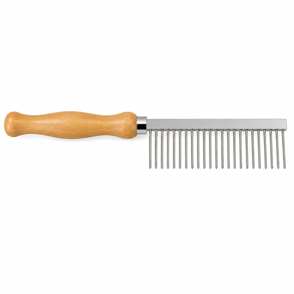 Fellkamm mit Holzgriff