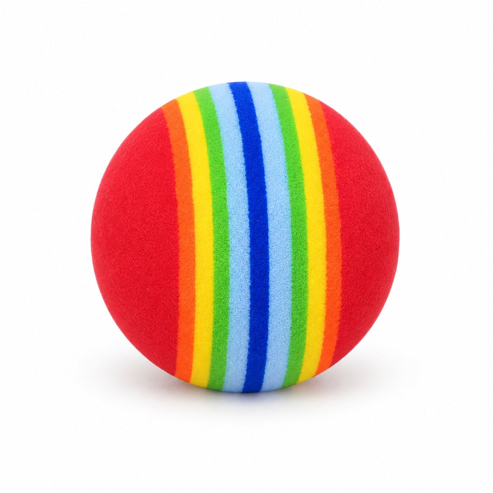 Katzenspielzeug Regenbogenball 