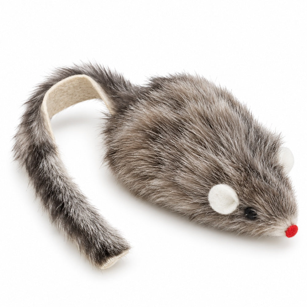 Katzenspiezeug - Fellmaus mit Catnip | 3er Set