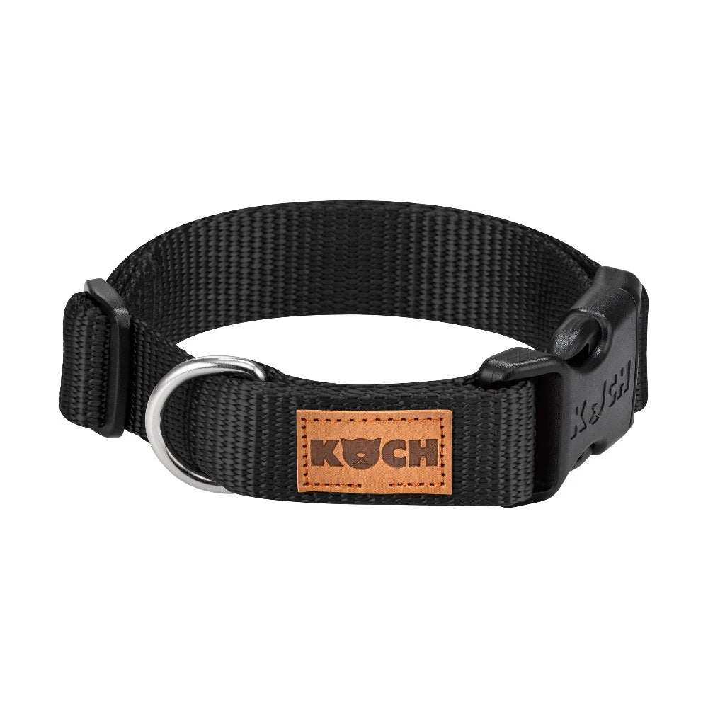 Comfort Hundehalsband - schwarz / S - 20mm | 25-35cm