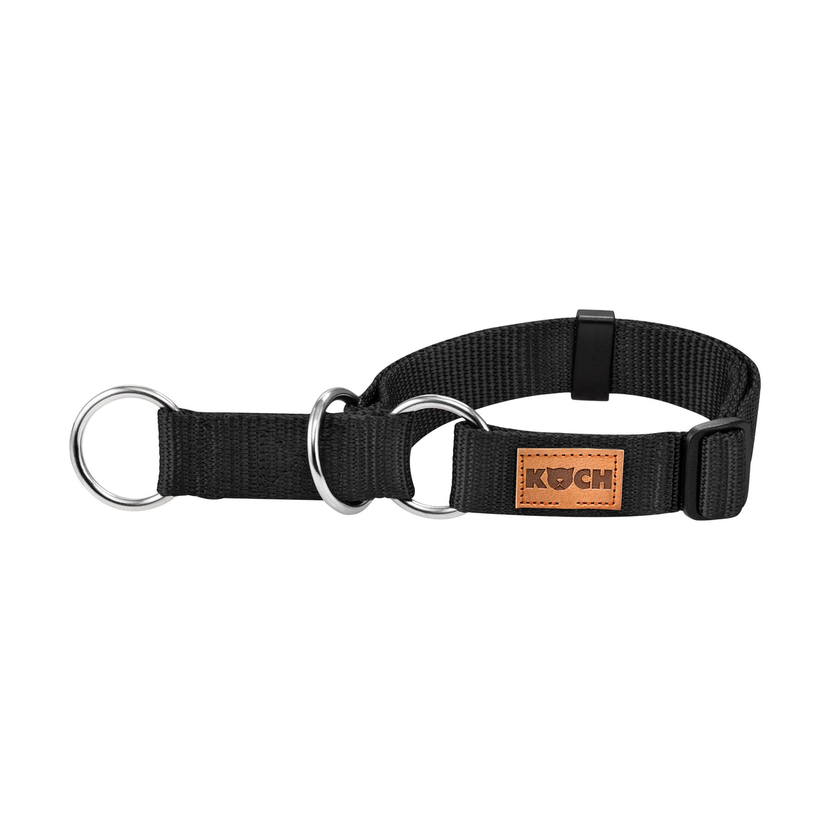 Comfort Zugstopp-Halsband - schwarz / S/M - 20mm | 25-40cm